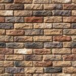 Рядовая плитка White Hills Брюгге брик 319-40 с расшивкой 1
