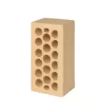 Кирпич Солома Гладкая 1НФ (акционный)