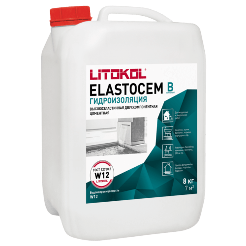 Гидроизоляционный состав ELASTOCEM компонент B