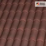 Керамическая черепица La Escandella Mediterranean Mixed TGBO Bourgogne 286×470 мм