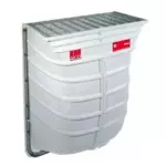 Световой приямок Therm 100x130x40, cетчатая решетка, нагрузка: пешеходная, ACO 35603