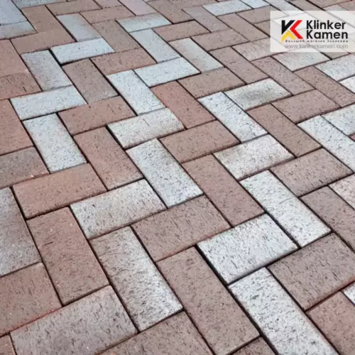 Клинкерная брусчатка Feldhaus Klinker Р705SKF Umbra Flamea 200x100x40 мм