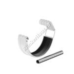 Соединитель желоба Aquasystem D150 мм, GreenCoat Pural BT, RR 20 (белый)