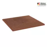 Клинкерная ступень плоская угловая Paradyz Taurus Brown 300x300x11 мм