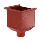 Воронка водосборная Aquasystem D90 мм, GreenCoat Pural BT, RR 29 (красный)