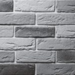 Гипсовая плитка под кирпич Air Stone Женева А04.30, серая — изображение 3