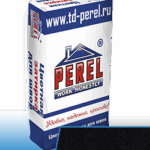 Черная цветная затирочная смесь Perel RL, 25 кг
